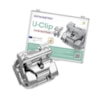 Kit Bráquete Metálico Auto-Ligado U-Clip Interativo MBT 0,022" 1 Caso - Orthometric