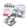 Kit Bráquete Metálico Roth Advanced Series 100 Casos - ORTHOMETRIC