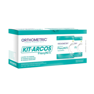 Kit de Arcos NiTi SuperElast (Redondos e Retângulares) - Orthometric Kit de Arcos NiTi SuperElast (Redondos e Retângulares) - Orthometric