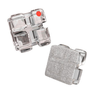 Kit de Bráquete Cerâmico MBT Iceram-S Roth .022" 5 casos - Orthometric