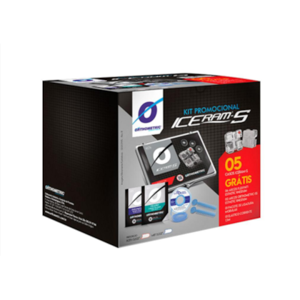 Kit de Bráquete Cerâmico Roth Iceram S .022" 5 casos - Orthometric Kit de Bráquete Cerâmico Roth Iceram S .022" 5 casos - Orthometric