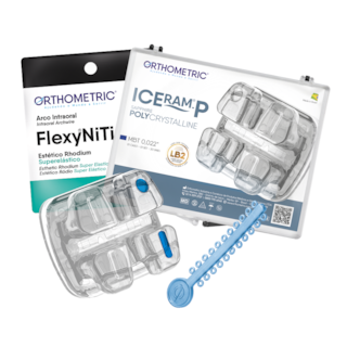 Kit de Bráquete Cerâmico Safira Iceram-P MBT 0,022" 1Caso - Orthometric Kit de Bráquete Cerâmico Safira Iceram-P MBT 0,022" 1Caso - Orthometric