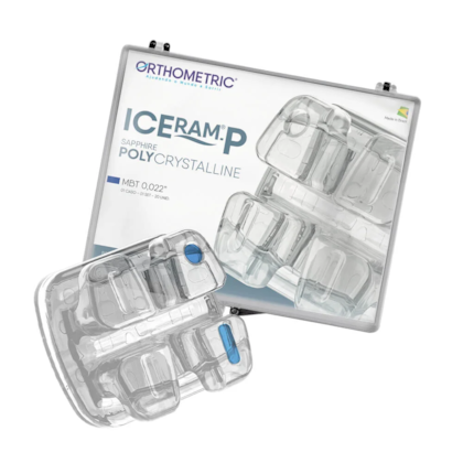 Kit de Bráquete Estético Iceram-P Safira MBT Polycrystall - Orthometric Kit de Bráquete Estético Iceram-P Safira MBT Polycrystall - Orthometric