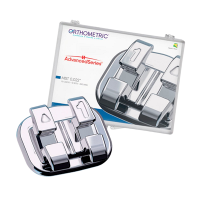 Kit de Bráquete Metálico Advanced Series MBT 022" Pague 10 Leve 11 Casos - Orthometric Kit de Bráquete Metálico Advanced Series MBT 022" Pague 10 Leve 11 Casos - Orthometric