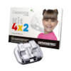 Kit de Bráquete Metálico Capelozza 4x2 | 0,22" 1 Caso - Orthometric