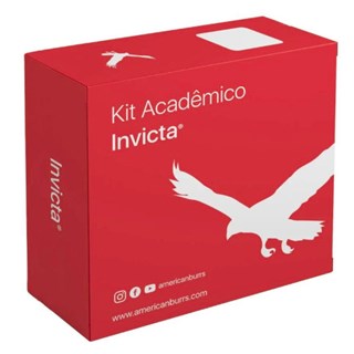 Kit de Dentística Invicta FTC Salvador - American Burrs