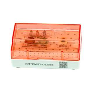 Kit de Polidores Diamantados Twist-Gloss CA - American Burrs Kit de Polidores Diamantados Twist-Gloss CA - American Burrs