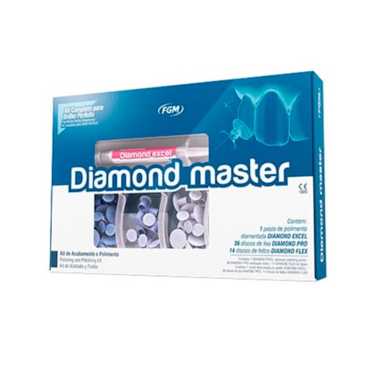 Kit de Polimento Diamond Master - FGM Kit de Polimento Diamond Master - FGM