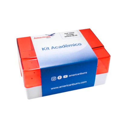 Kit de Prótese Laboratório Taiane Gonzaga Estácio de SA - AMERICAN BURRS Kit de Prótese Laboratório Taiane Gonzaga Estácio de SA - AMERICAN BURRS