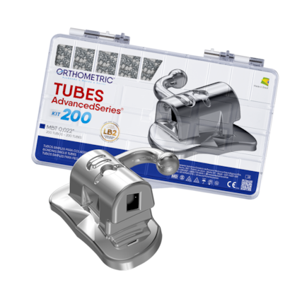 Kit de Tubos Advanced Series Simples Para Colagem MBT 022" - Orthometric