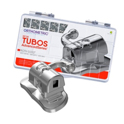 Kit de Tubos para Colagem Advanced Series Roth 0,022 - Orthometric