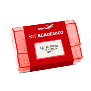 Kit Dentística Unit Pré Clínica - AMERICAN BURRS Kit Dentística Unit Pré Clínica - AMERICAN BURRS