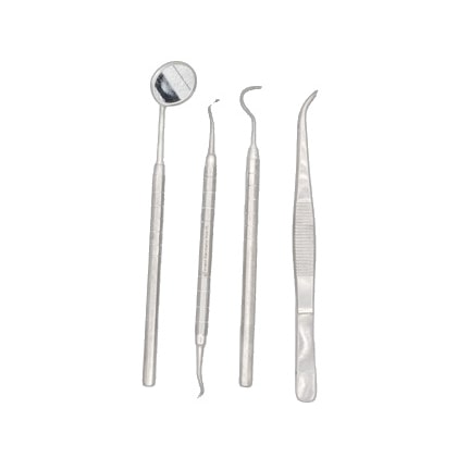 Kit Exame Clínico Metálico - 6B Invent Kit Exame Clínico Metálico - 6B Invent