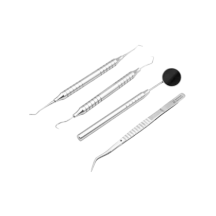 Kit Exame Clínico Metálico - 6B Invent Kit Exame Clínico Metálico - 6B Invent