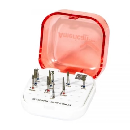Kit Invicta Inlay e Onlay - AMERICAN BURRS Kit Invicta Inlay e Onlay - AMERICAN BURRS