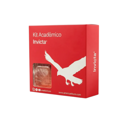 KIT INVICTA UNINASSAU PROTESE  GRUPO SER AMERICAN BURRS