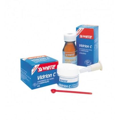 Kit Ionômero de Vidro Vidrion C - SS WHITE Kit Ionômero de Vidro Vidrion C - SS WHITE