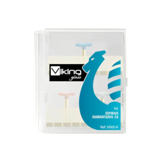 Kit para Acabamento e Polimento de Resina Espiral Viking Glass CA - KG Sorensen