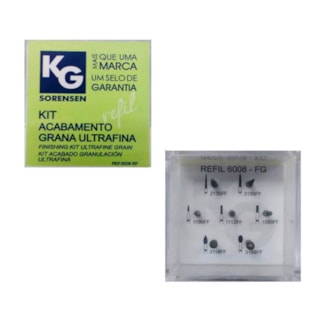 Kit Polimento de Resina Ultra Fina 6008 - KG SORENSEN Kit Polimento de Resina Ultra Fina 6008 - KG SORENSEN