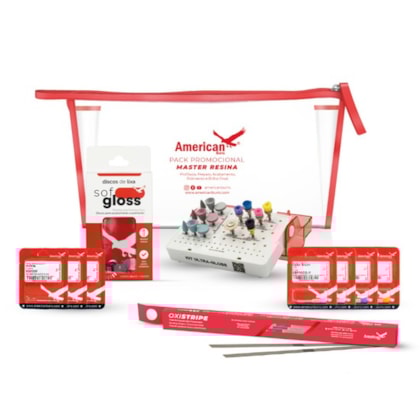 Kit Promocional Acabamento e Polimento Master Resina - American Burrs Kit Promocional Acabamento e Polimento Master Resina - American Burrs