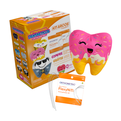 KIT PROMOCIONAL DENTÁSTICOS - SEQUÊNCIA DE ARCOS TERMOATIVADO 35º - 51.35.2802 - ORTHOMETRIC KIT PROMOCIONAL DENTÁSTICOS - SEQUÊNCIA DE ARCOS TERMOATIVADO 35º - 51.35.2802 - ORTHOMETRIC