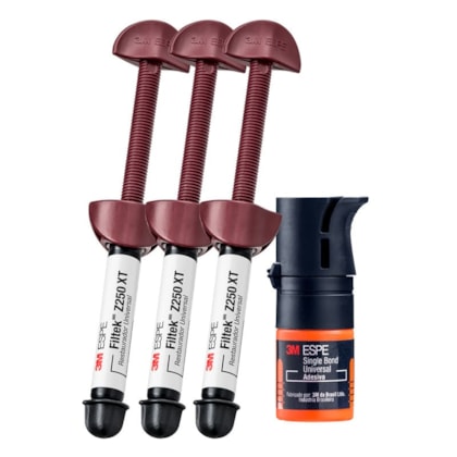 Kit Resina 3M Filtek Z250 XT + Adesivo Single Bond Universal - Solventum
