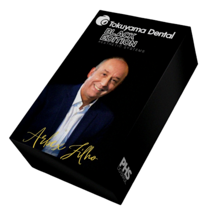 KIT RESINA BLACK EDITION AESTHETIC SYSTEM - DR. ARBEX FILHO - TOKUYAMA KIT RESINA BLACK EDITION AESTHETIC SYSTEM - DR. ARBEX FILHO - TOKUYAMA