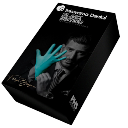 KIT RESINA BLACK EDITION AESTHETIC SYSTEM - DR. FELIPE BEZERRA - TOKUYAMA KIT RESINA BLACK EDITION AESTHETIC SYSTEM - DR. FELIPE BEZERRA - TOKUYAMA