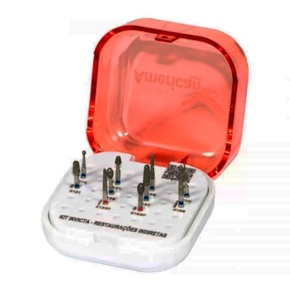 Kit Restaurações Indiretas - AMERICAN BURRS Kit Restaurações Indiretas - AMERICAN BURRS