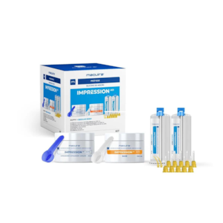 Kit Silicone de Adição Impression AD Putty Regular Body - MAQUIRA Kit Silicone de Adição Impression AD Putty Regular Body - MAQUIRA