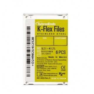 Lima Kerr (K-Files) 1ª Série 15/40 25MM - SYBRON ENDO Lima Kerr (K-Files) 1ª Série 15/40 25MM - SYBRON ENDO