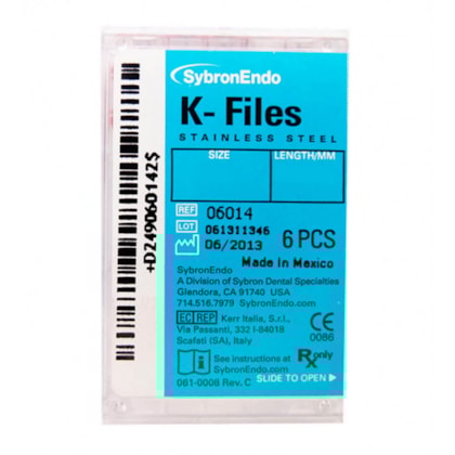 Lima Manual Kerr (K-FILES) - SYBRON ENDO Lima Manual Kerr (K-FILES) - SYBRON ENDO