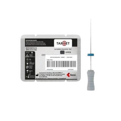 Lima Manual Target 08 25mm - Bassi Easy Lima Manual Target 08 25mm - Bassi Easy