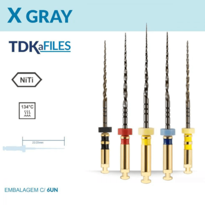 Lima Rotatória X-Gray 25mm - TDK Lima Rotatória X-Gray 25mm - TDK