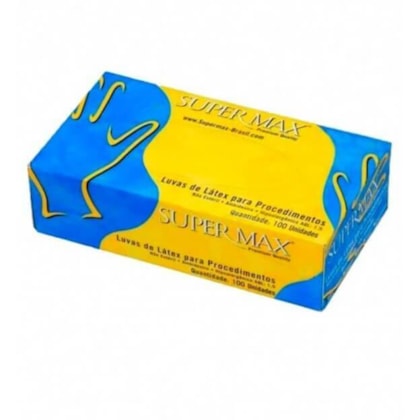 Luva de Procedimento de Látex com Pó - Supermax Luva de Procedimento de Látex com Pó - Supermax