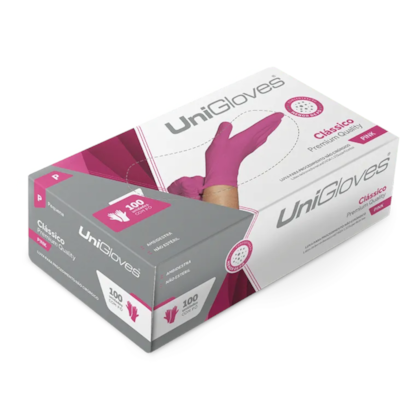 Luva de Procedimento de Latéx Premium Quality com Pó - UNIGLOVES Luva de Procedimento de Latéx Premium Quality com Pó - UNIGLOVES