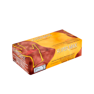 Luva de Procedimento de Látex Sem Pó - Supermax