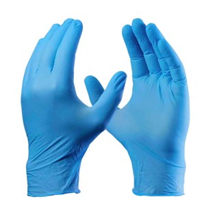 Luva de Procedimento de Nitrilo Azul Sem Pó - Unigloves