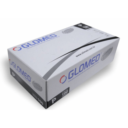 Luva Nitrílica para Procedimento Sem Pó Preta - GLOMED Luva Nitrílica para Procedimento Sem Pó Preta - GLOMED