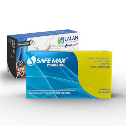 Luva Para Procedimento Látex Com Pó SAFEMAX - SUPERMAX Luva Para Procedimento Látex Com Pó SAFEMAX - SUPERMAX