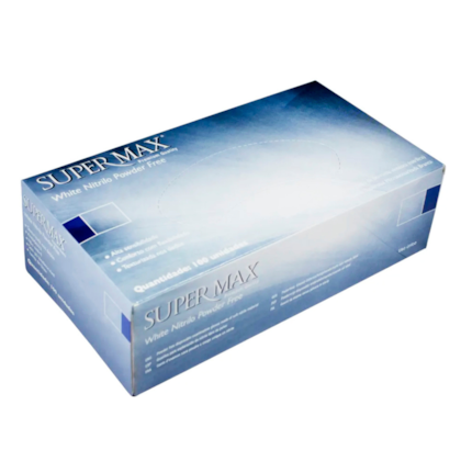 Luva para Procedimento Sem Pó White - SUPERMAX Luva para Procedimento Sem Pó White - SUPERMAX