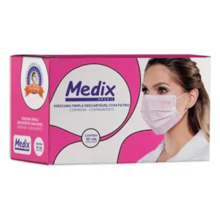 Máscara Cirúrgica Elástico - Medix Máscara Cirúrgica Elástico - Medix