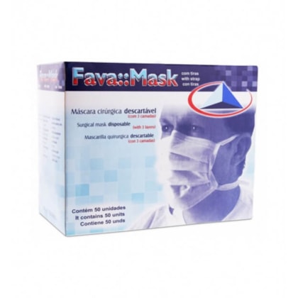 Máscara Cirúrgica Tira – FAVA Máscara Cirúrgica Tira – FAVA