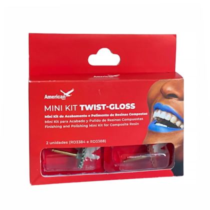 MINI KIT TWIST-GLOSS - AMERICA BURRS MINI KIT TWIST-GLOSS - AMERICA BURRS