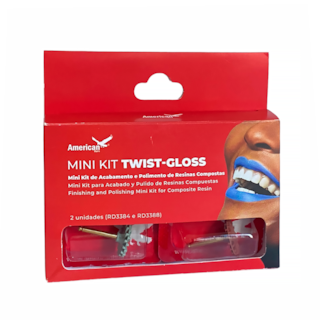 MINI KIT TWIST-GLOSS - AMERICA BURRS MINI KIT TWIST-GLOSS - AMERICA BURRS