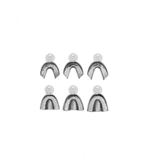 Moldeira Adulto Perfurada Inox - TECNODENT Moldeira Adulto Perfurada Inox - TECNODENT
