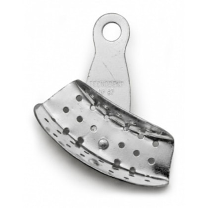 Moldeira de Alumínio Parcialmente Perfurada - TECNODENT Moldeira de Alumínio Parcialmente Perfurada - TECNODENT