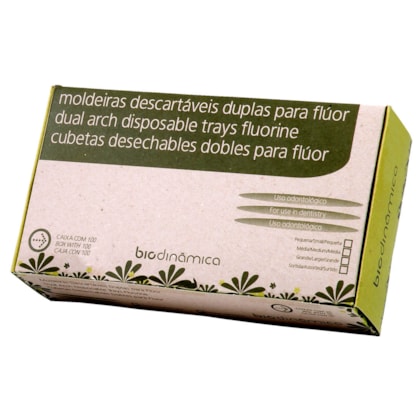 Moldeira Descartável para Flúor - Biodinâmica Moldeira Descartável para Flúor - Biodinâmica