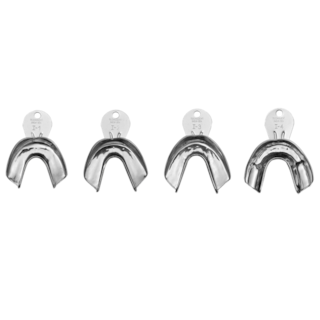 Moldeira Lisa Total Inferior Inox Adulto - TECNODENT Moldeira Lisa Total Inferior Inox Adulto - TECNODENT