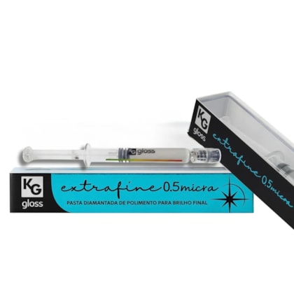 Pasta para Polimento Diamantada Extrafine 0,5micra Gloss - KG Sorensen